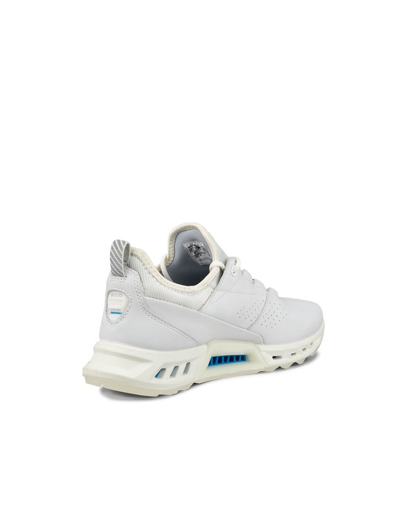 ECCO Golf Biom C4 Damen Golfschuh aus Leder mit Gore-Tex - Weiß