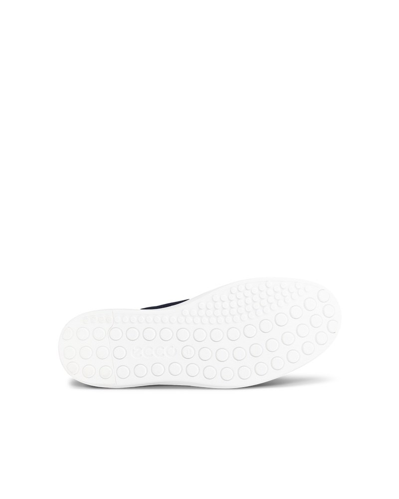 ECCO Soft 60 Herren Ledersneaker - Blau