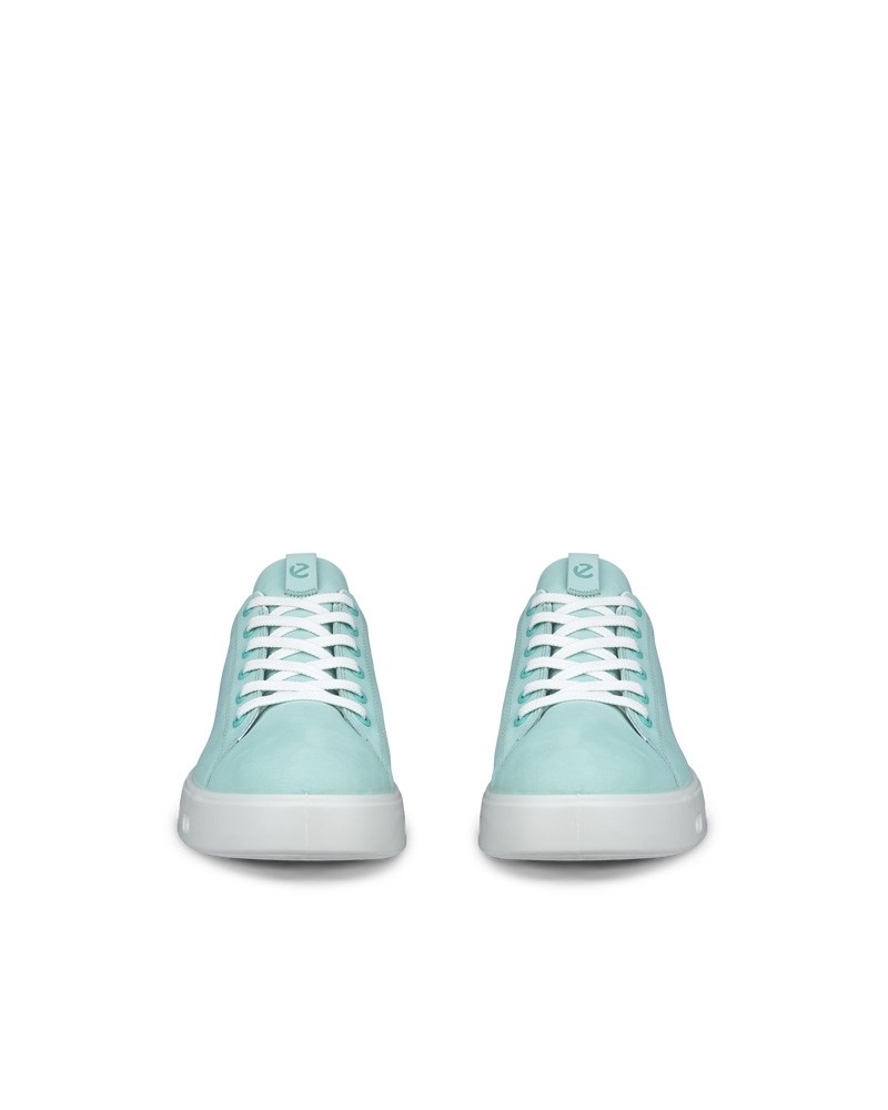 ECCO Street 720 Damen Sneaker aus Nubukleder mit Gore-Tex - Grün