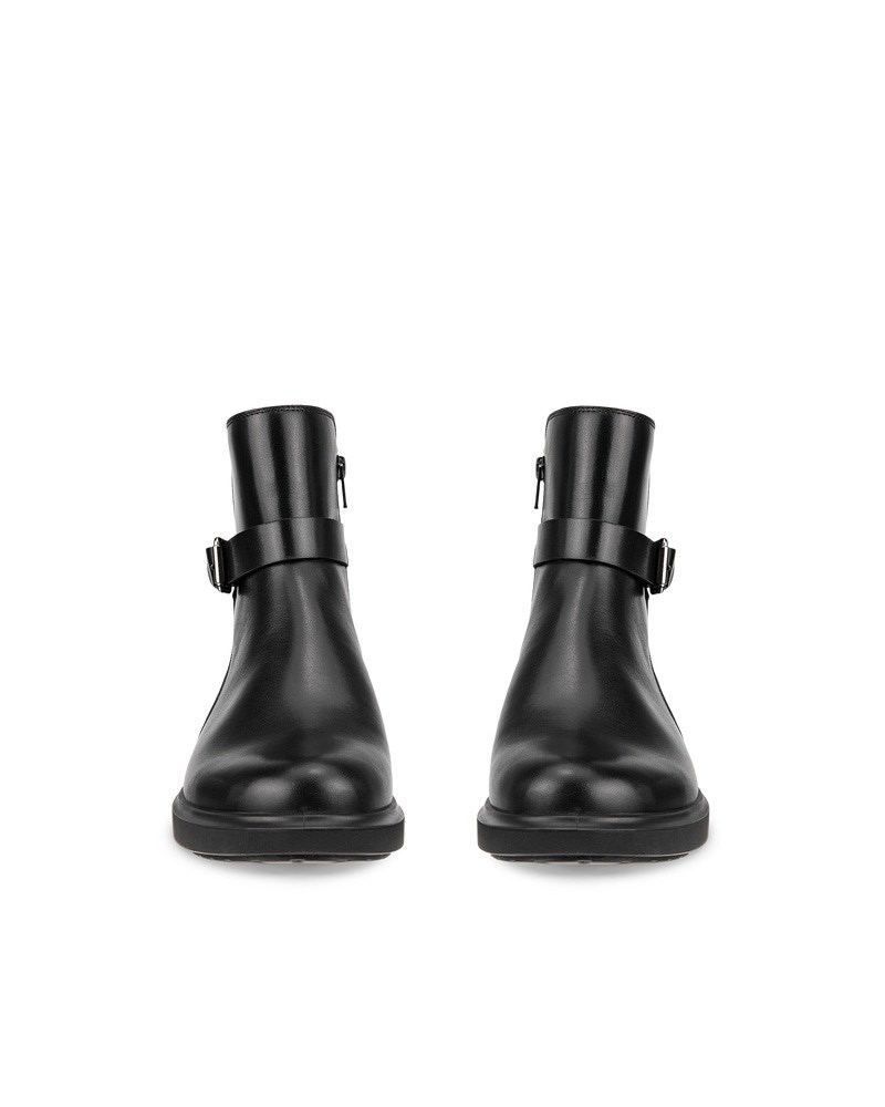 ECCO Metropole Amsterdam Damen Wasserdichter Lederstiefel - Schwarz