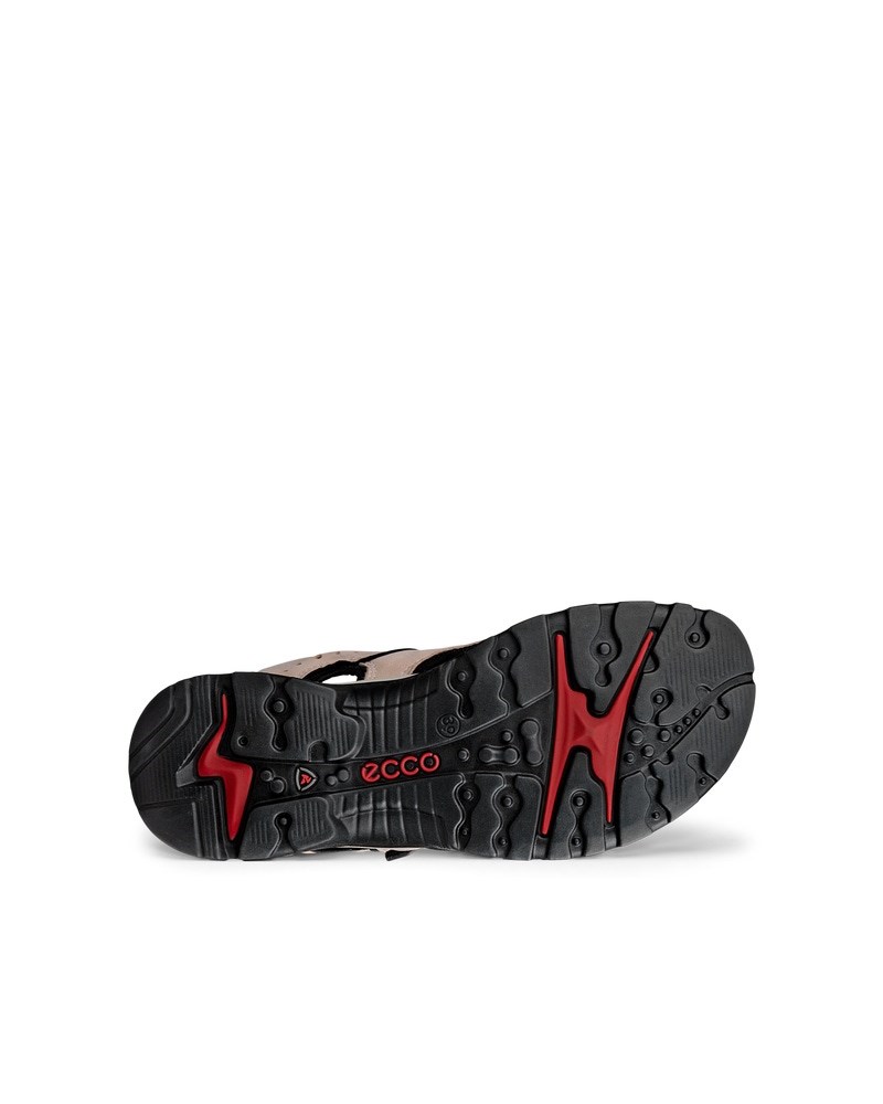 ECCO Offroad Damen Trekkingsandale aus Nubukleder - Rosa