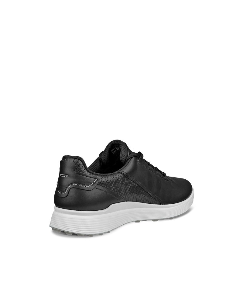 ECCO Golf S-Casual Herren Wasserdichte Golfschuh aus Leder - Schwarz