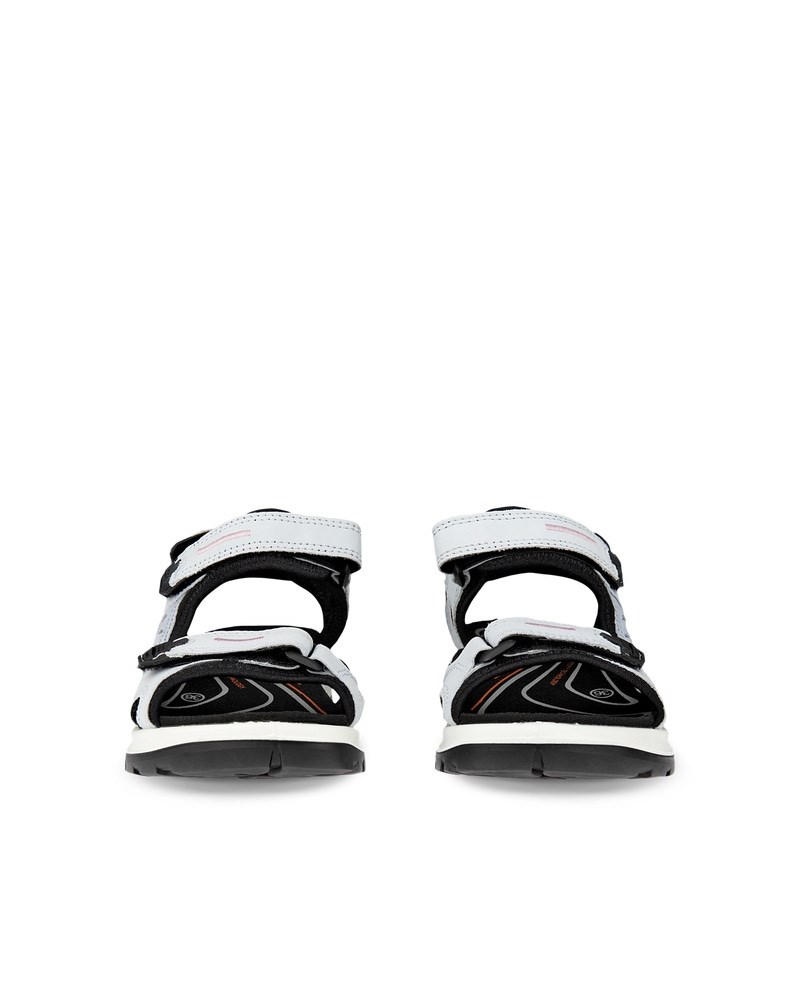 ECCO Offroad Yucatan Damen Trekkingsandale aus Nubukleder - Blau