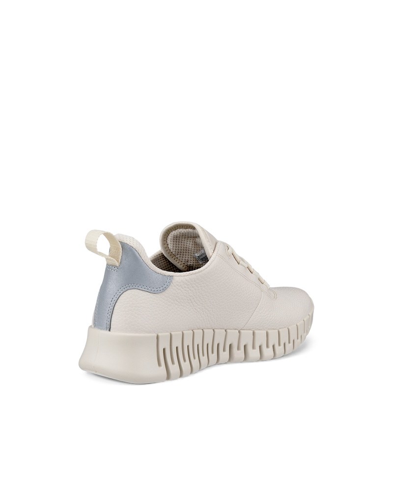 ECCO Gruuv Damen Ledersneaker mit Gore-Tex - Beige