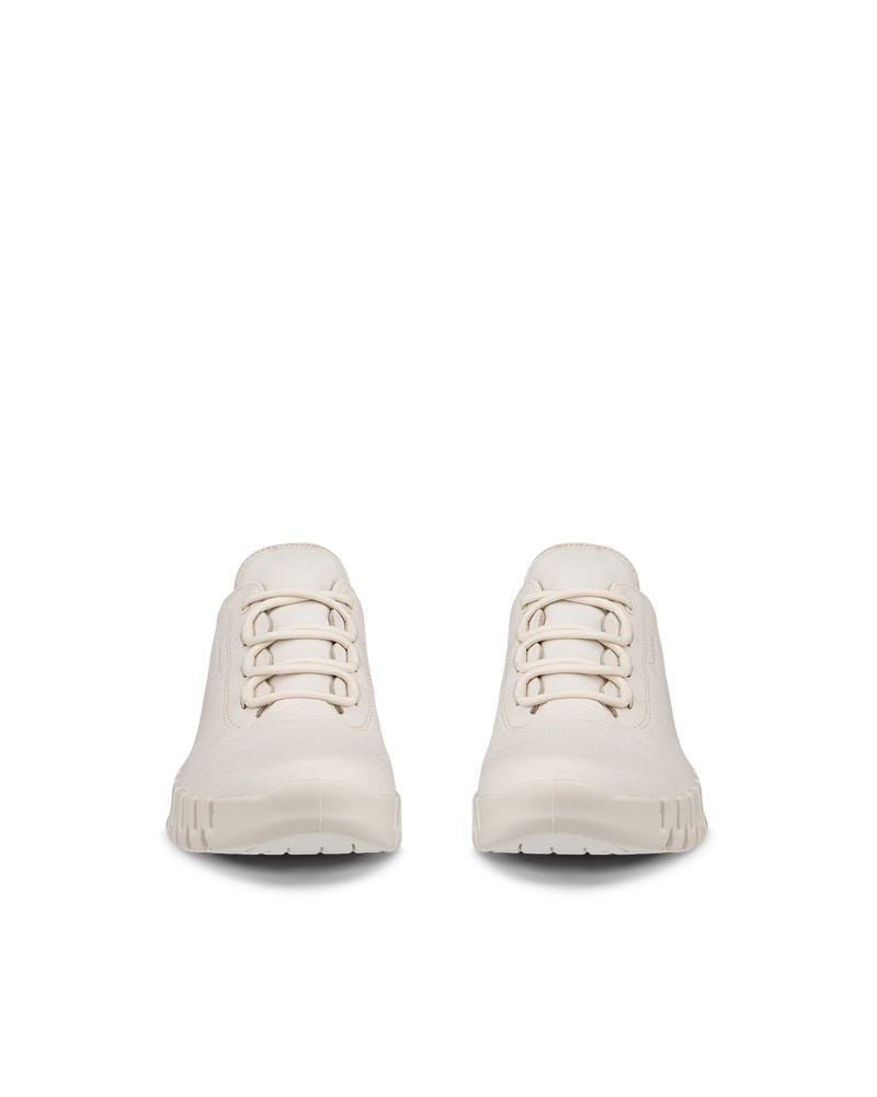 ECCO Gruuv Damen Ledersneaker mit Gore-Tex - Beige