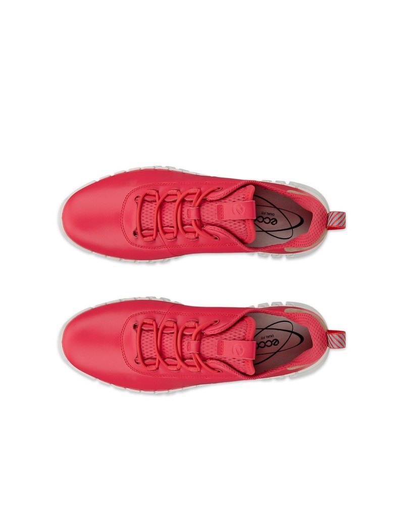 ECCO Gruuv Damen Ledersneaker - Rosa