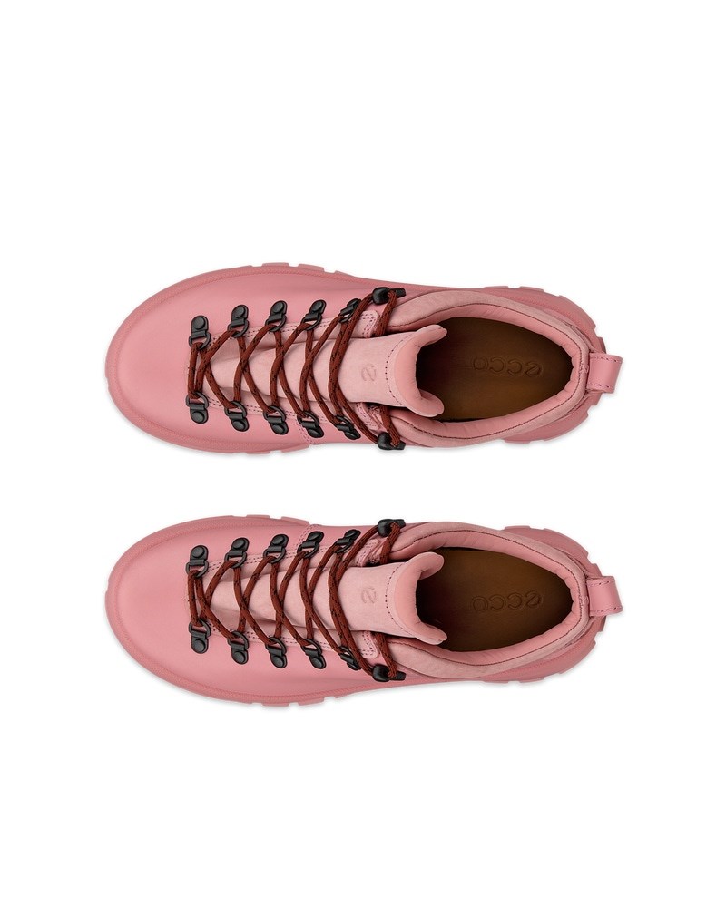 ECCO Track 30 Damen Ledersneaker - Rosa