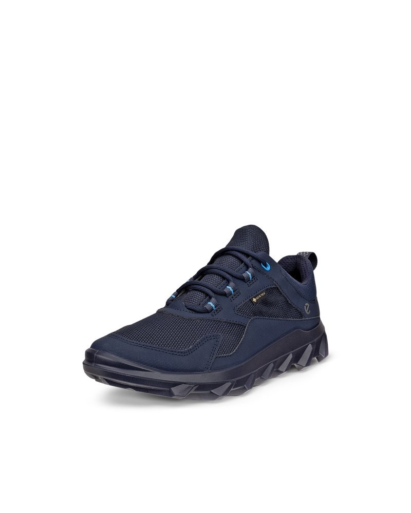 ECCO MX Damen Outdoor-Schuh aus Textil mit Gore-Tex - Blau