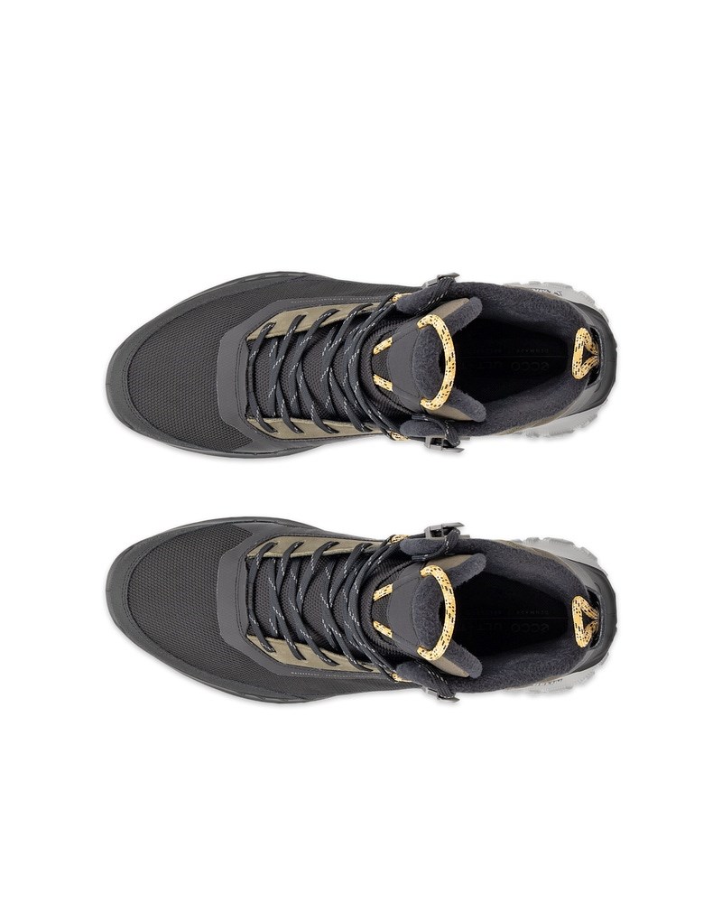 ECCO Ult-Trn Herren Wasserdichte Trekkingschuhe aus Nubukleder - Schwarz