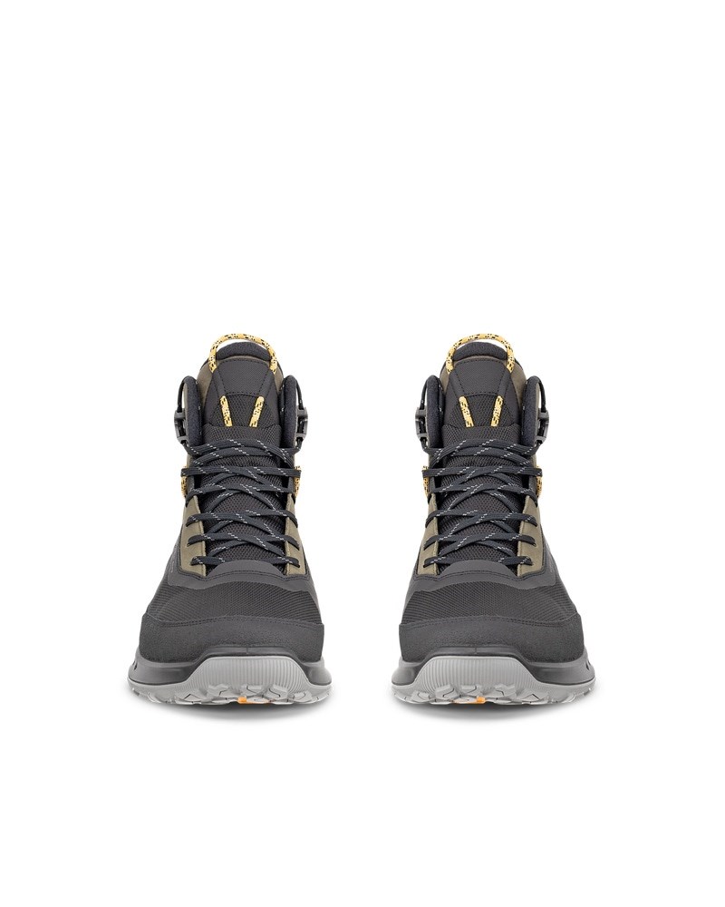 ECCO Ult-Trn Herren Wasserdichte Trekkingschuhe aus Nubukleder - Schwarz