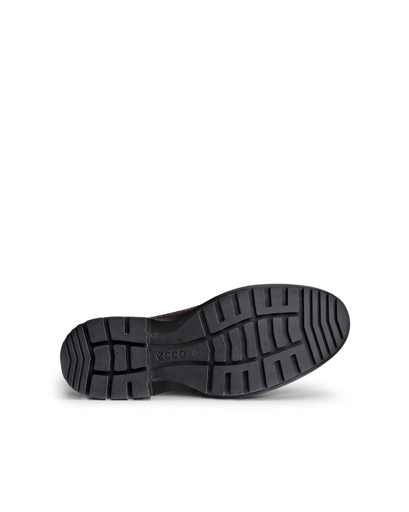 ECCO METROPOLE OSLO Herren Eleganter Lederschuh - Rot