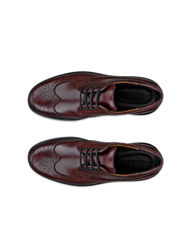 ECCO METROPOLE OSLO Herren Eleganter Lederschuh - Rot