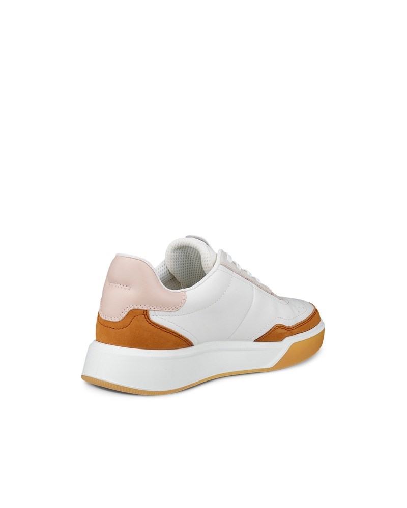 ECCO STREET COURT Damen Ledersneaker - Braun