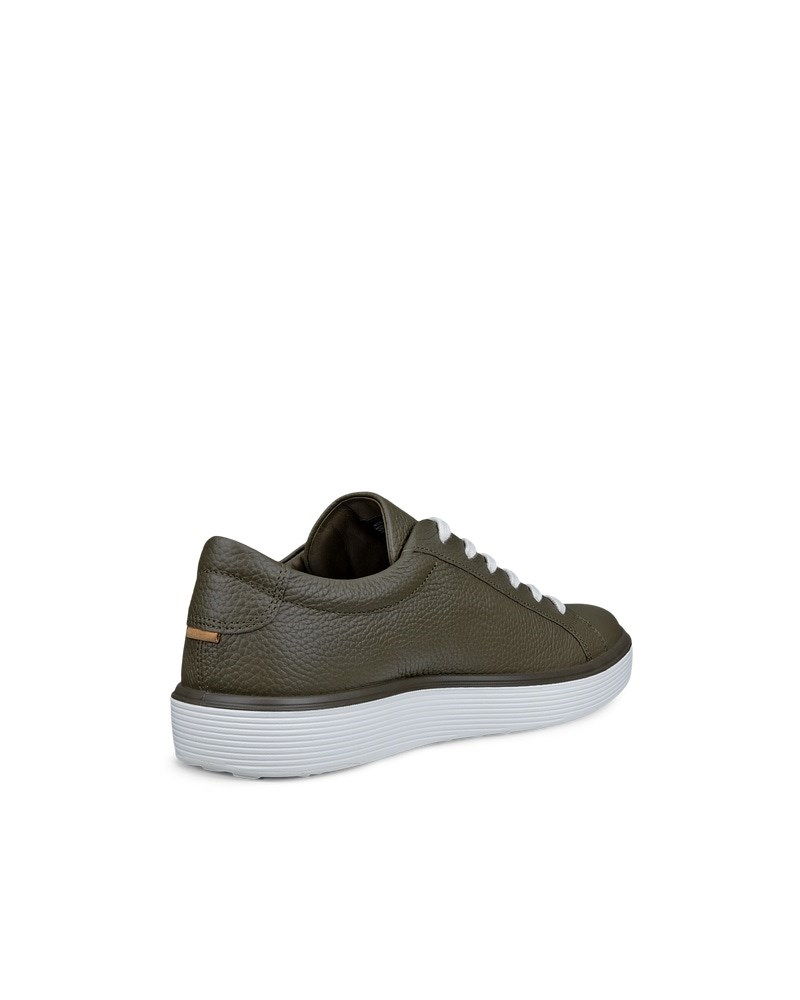 ECCO SOFT 60 Herren Ledersneaker - Grün