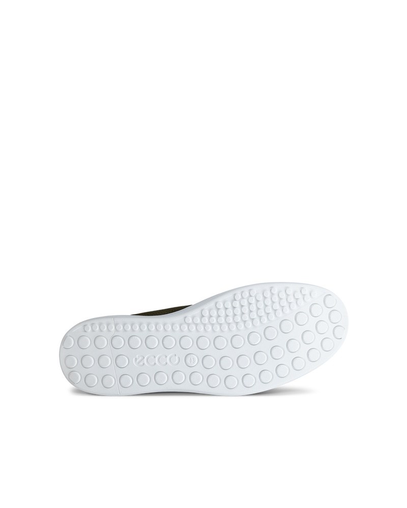 ECCO SOFT 60 Herren Ledersneaker - Grün