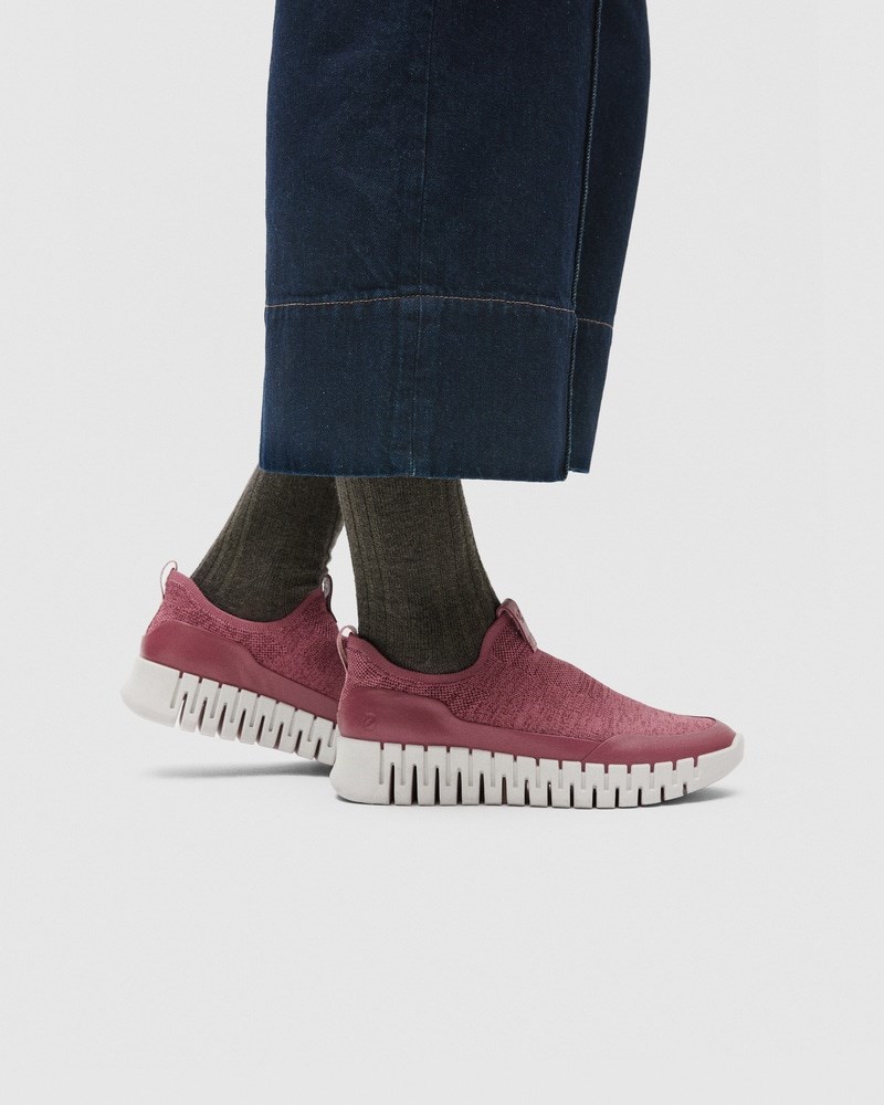 ECCO GRUUV Damen Textilsneaker - Rosa