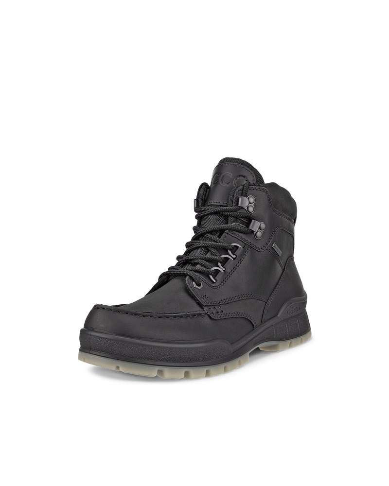 ECCO Track 25 Herren Wanderschuh aus Leder mit Gore-Tex - Schwarz