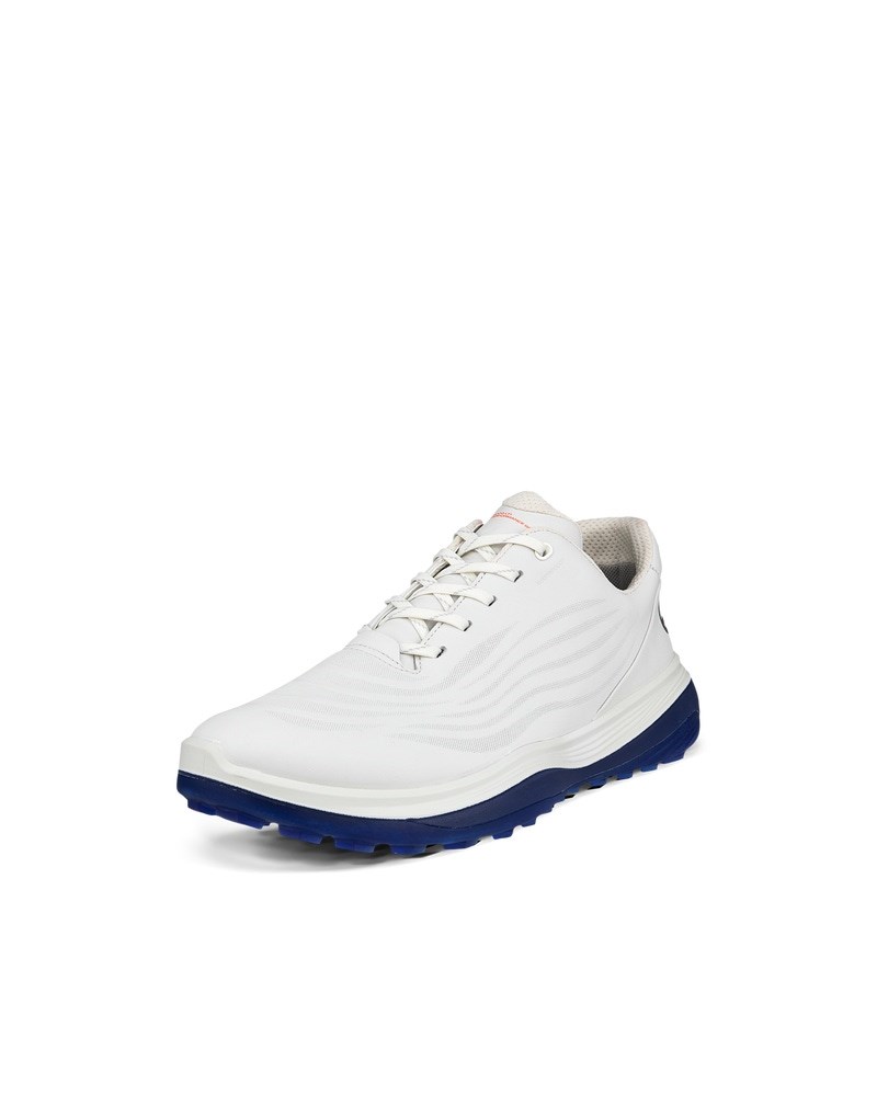 ECCO Golf LT1 Herren Wasserdichte Golfschuh aus Leder - Weiß