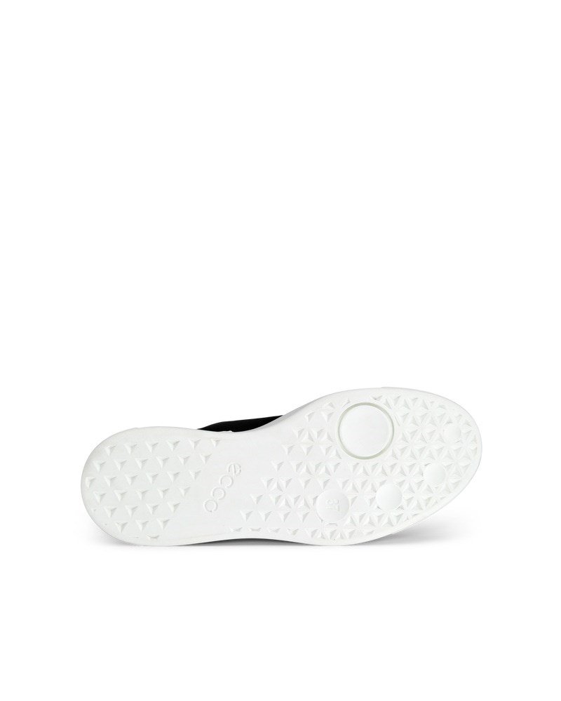 ECCO Street Tray Damen Ledersneaker - Schwarz