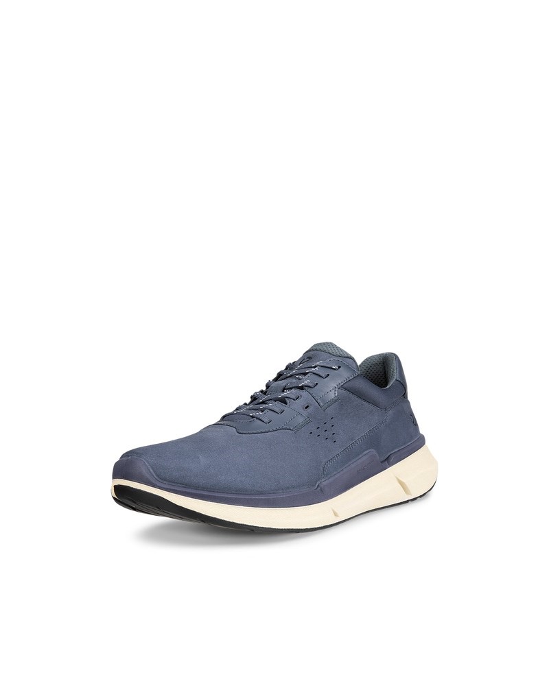 ECCO Biom 2.2 Herren Sneaker aus Nubukleder - Blau