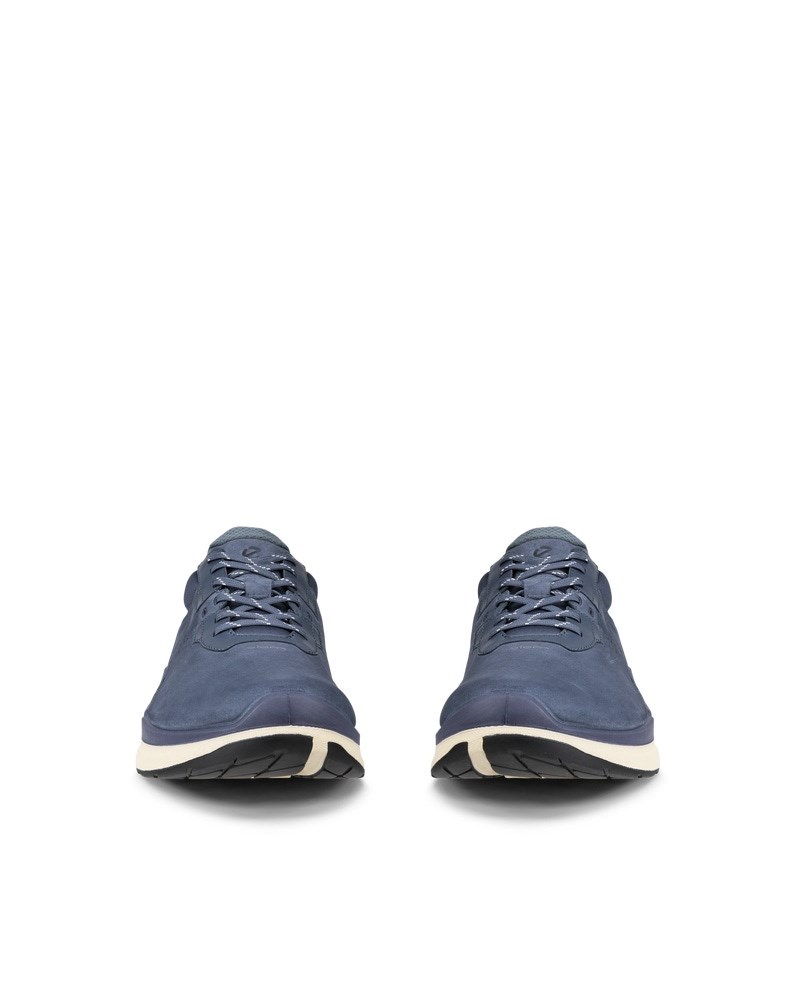 ECCO Biom 2.2 Herren Sneaker aus Nubukleder - Blau