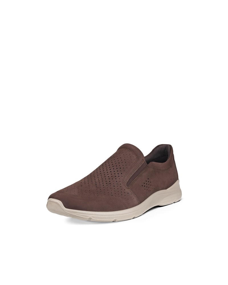 ECCO Irving Herren Lederslipper - Braun