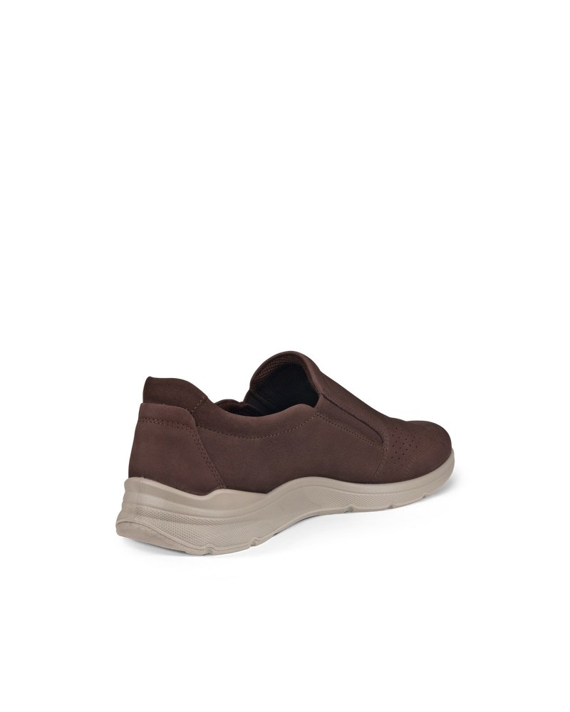 ECCO Irving Herren Lederslipper - Braun