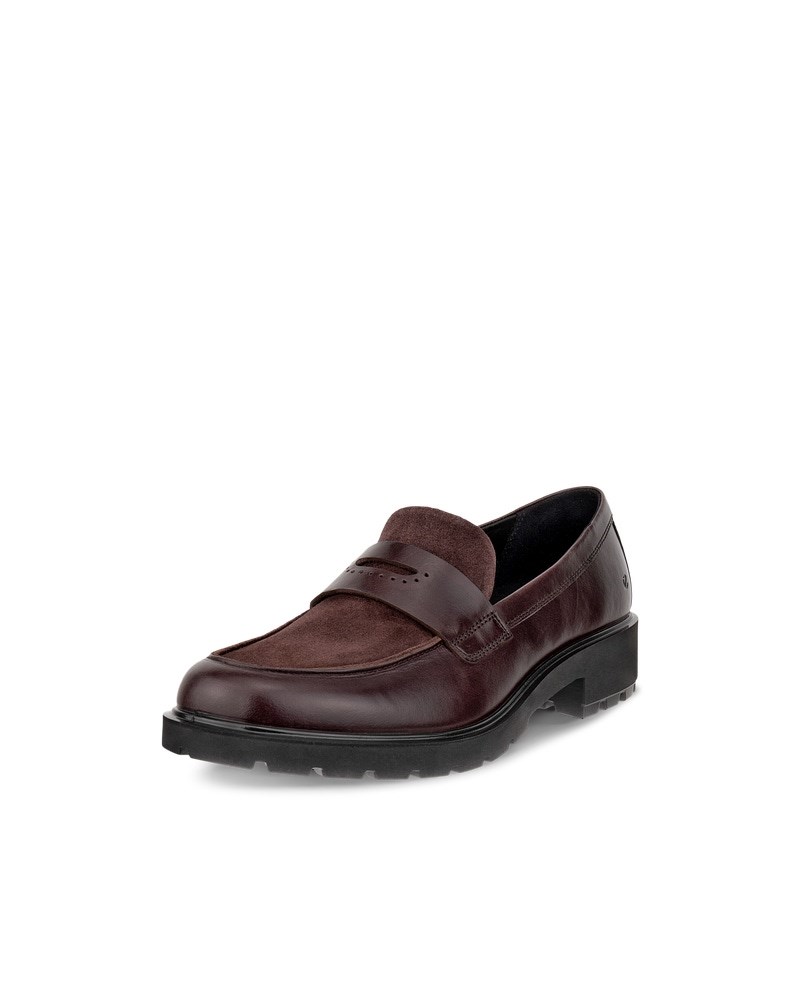 ECCO METROPOLE VIENNA Damen Lederloafer - Braun