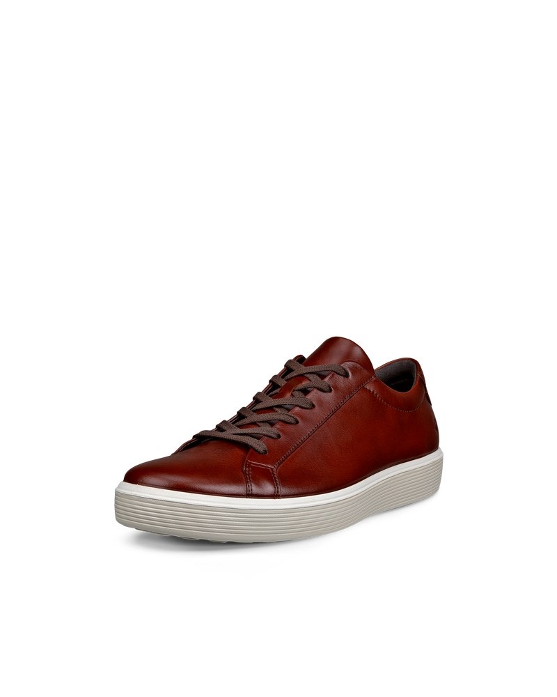 ECCO SOFT 60 Herren Ledersneaker - Braun