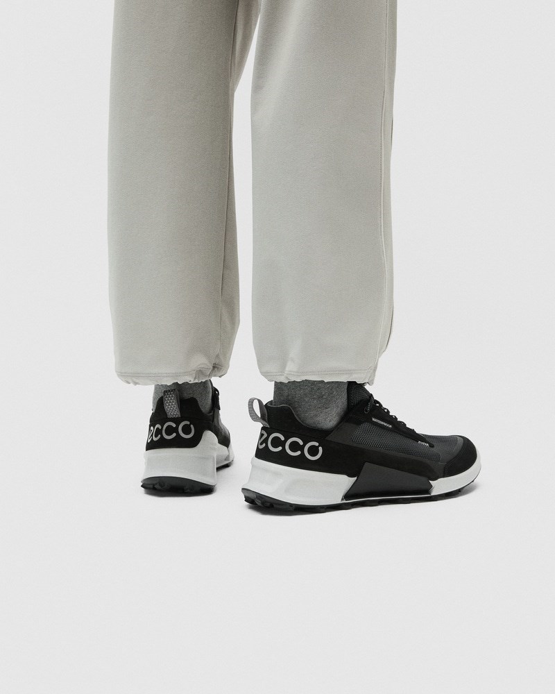 ECCO Biom 2.1 X Mountain Herren Wasserdichter Wanderschuh aus Nubukleder - Schwarz