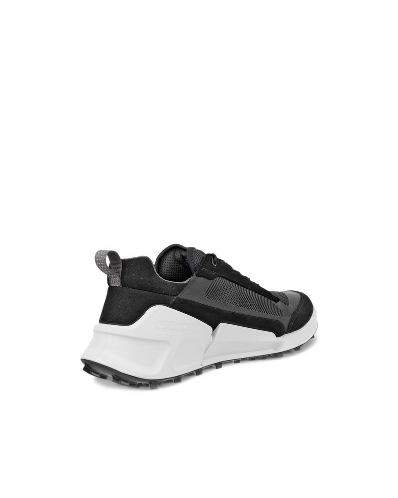 ECCO Biom 2.1 X Mountain Herren Wasserdichter Wanderschuh aus Nubukleder - Schwarz