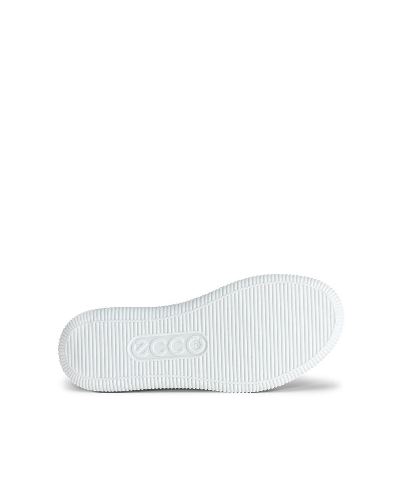 ECCO Soft Zero Damen Ledersneaker - Weiß