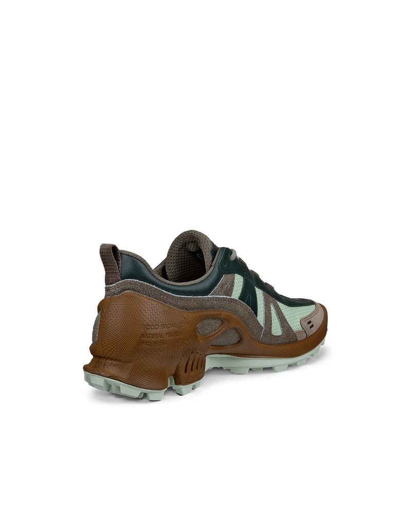 ECCO BIOM C-Trail Damen Outdoor-Schuhe aus Leder  - Grün