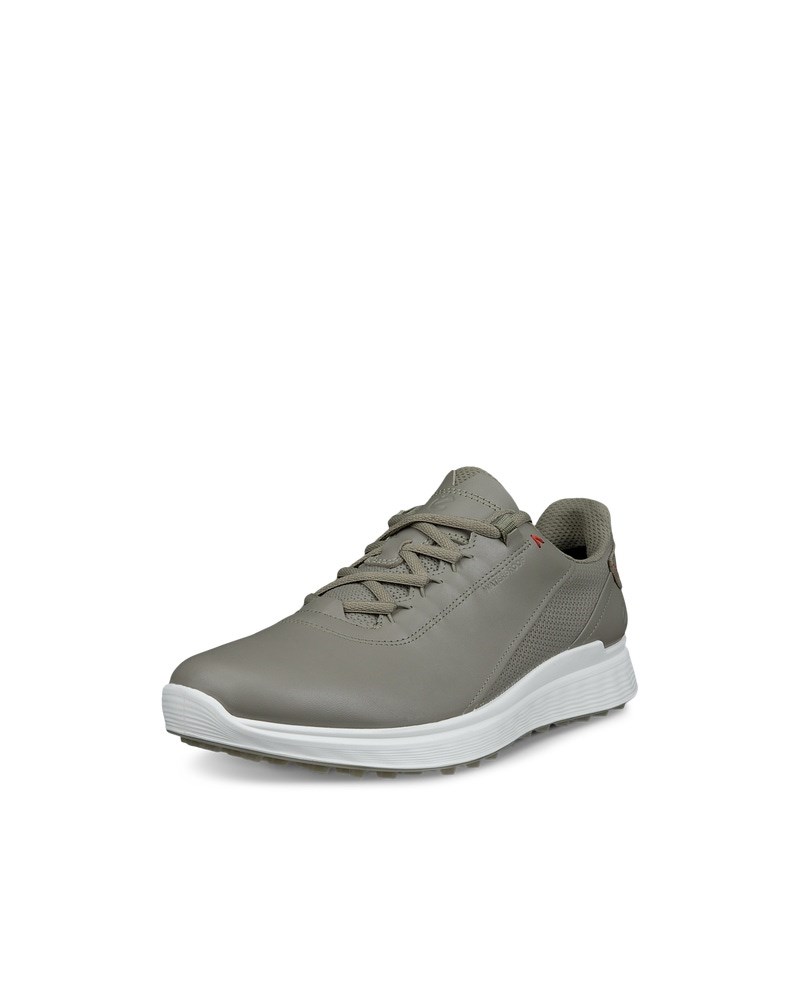 ECCO GOLF S-CASUAL Herren Wasserdichte Golfschuh aus Leder - Grün