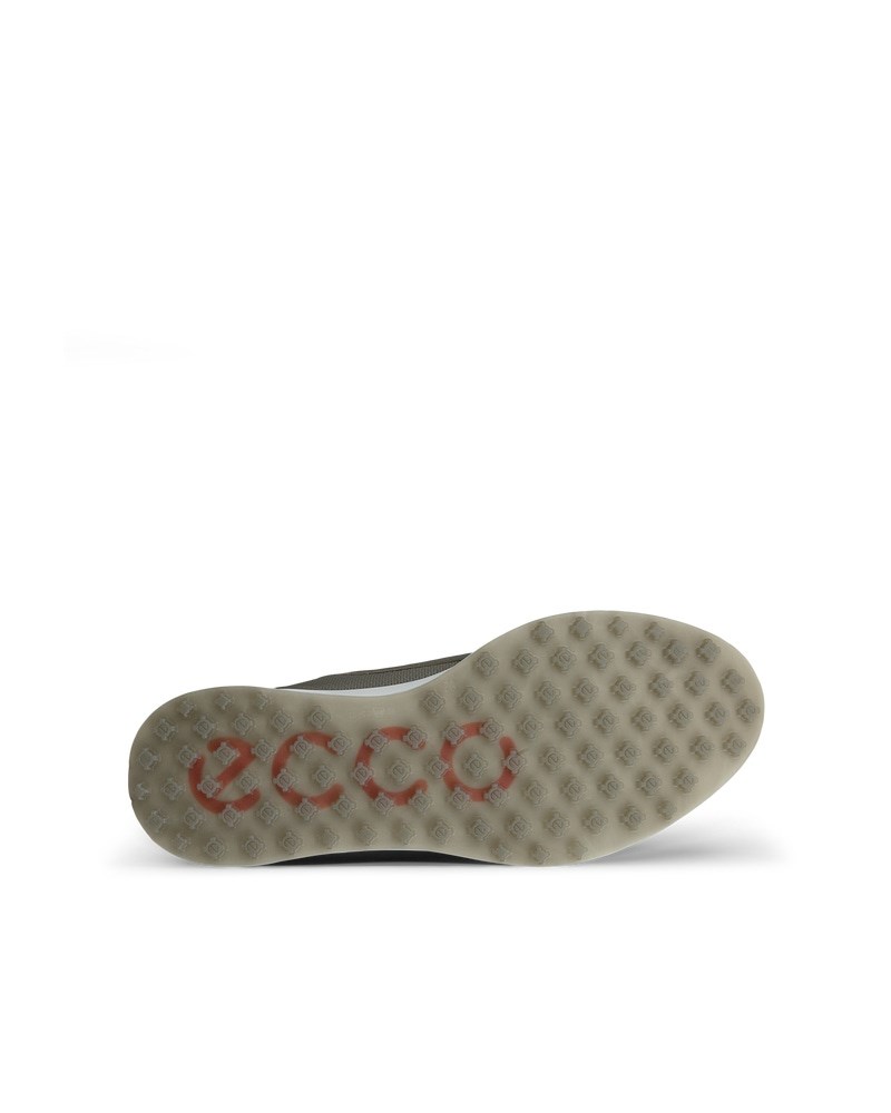 ECCO GOLF S-CASUAL Herren Wasserdichte Golfschuh aus Leder - Grün