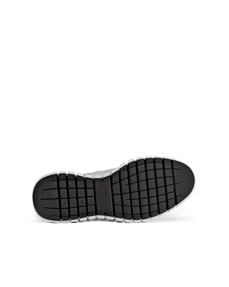 ECCO Gruuv Herren Ledersneaker - Weiß