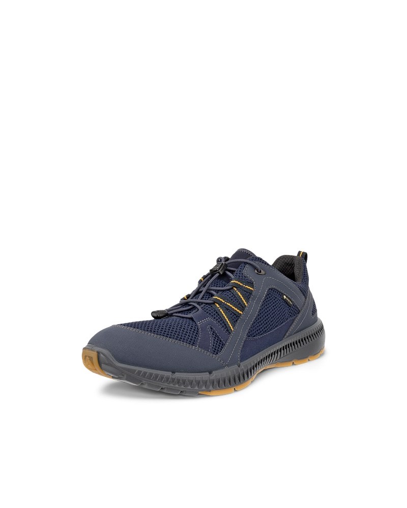 ECCO Terracruise II Herren Textilshuh mit Gore-Tex - Blau