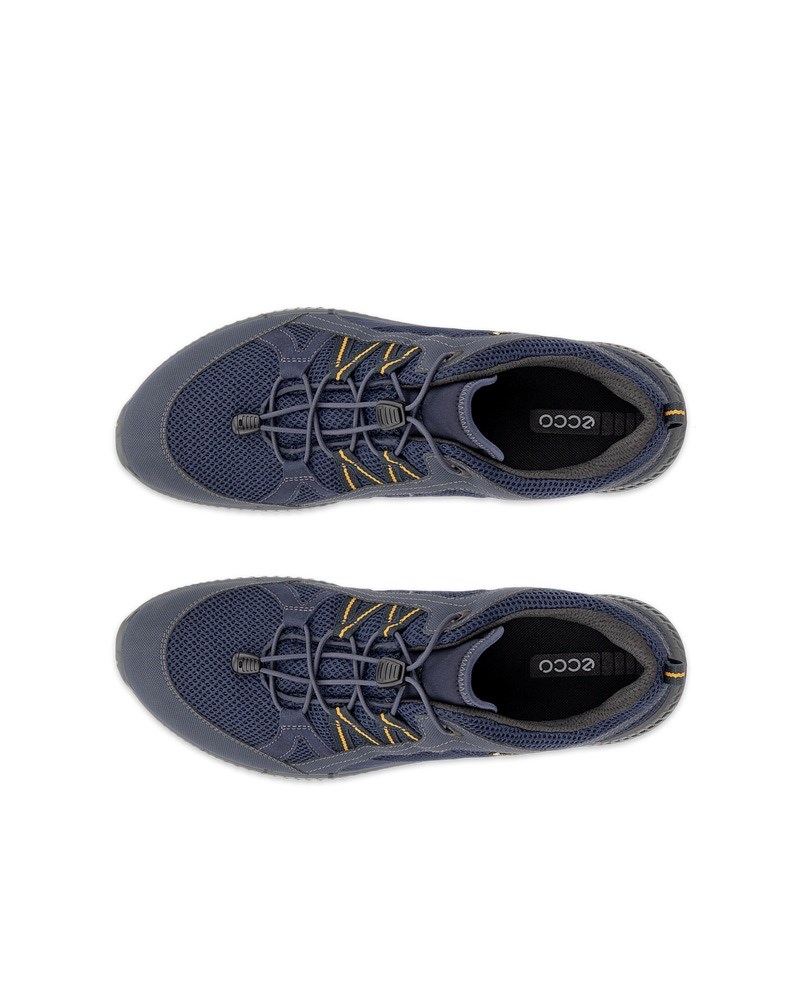 ECCO Terracruise II Herren Textilshuh mit Gore-Tex - Blau