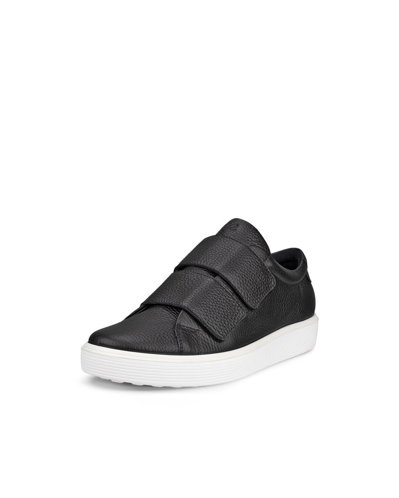 ECCO Soft 60 Damen Ledersneaker - Schwarz