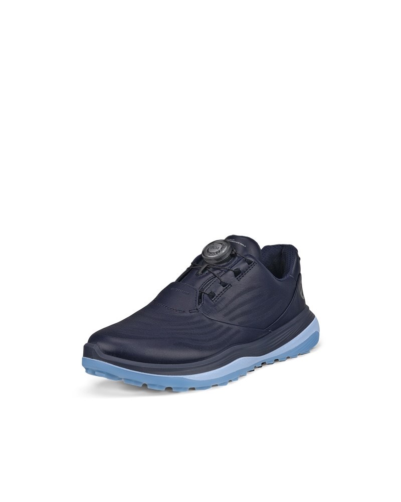 ECCO Golf LT1 Damen Wasserdichte Golfschuh aus Leder - Blau