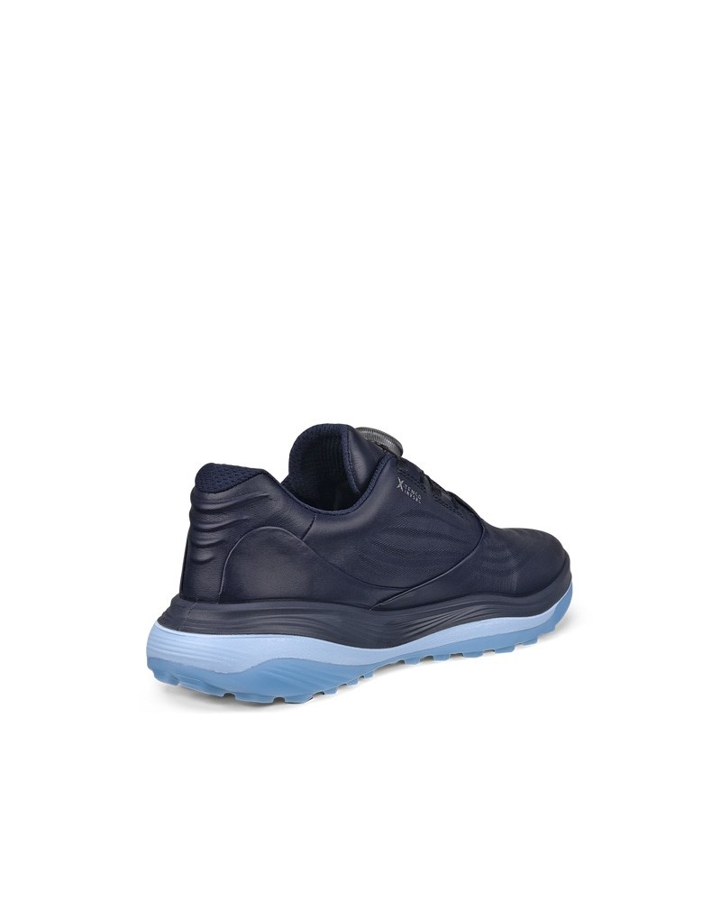 ECCO Golf LT1 Damen Wasserdichte Golfschuh aus Leder - Blau