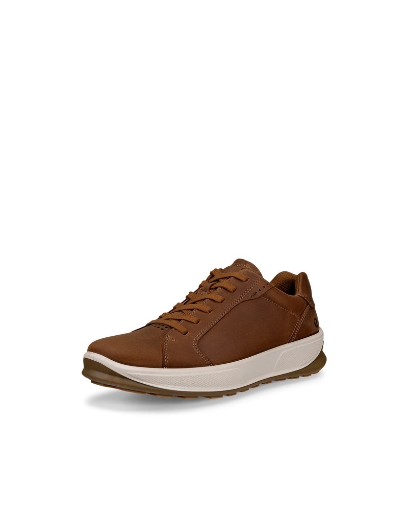 ECCO Byway 2.0 Herren Sneaker aus Nubukleder - Braun