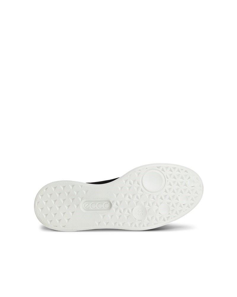 ECCO Street 720 Damen Sneaker aus Nubukleder mit Gore-Tex - Schwarz