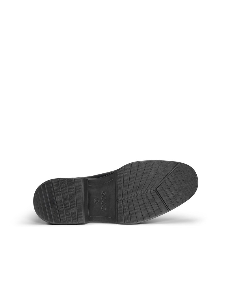 ECCO Lisbon Herren Derbyschuhe aus Leder - Schwarz