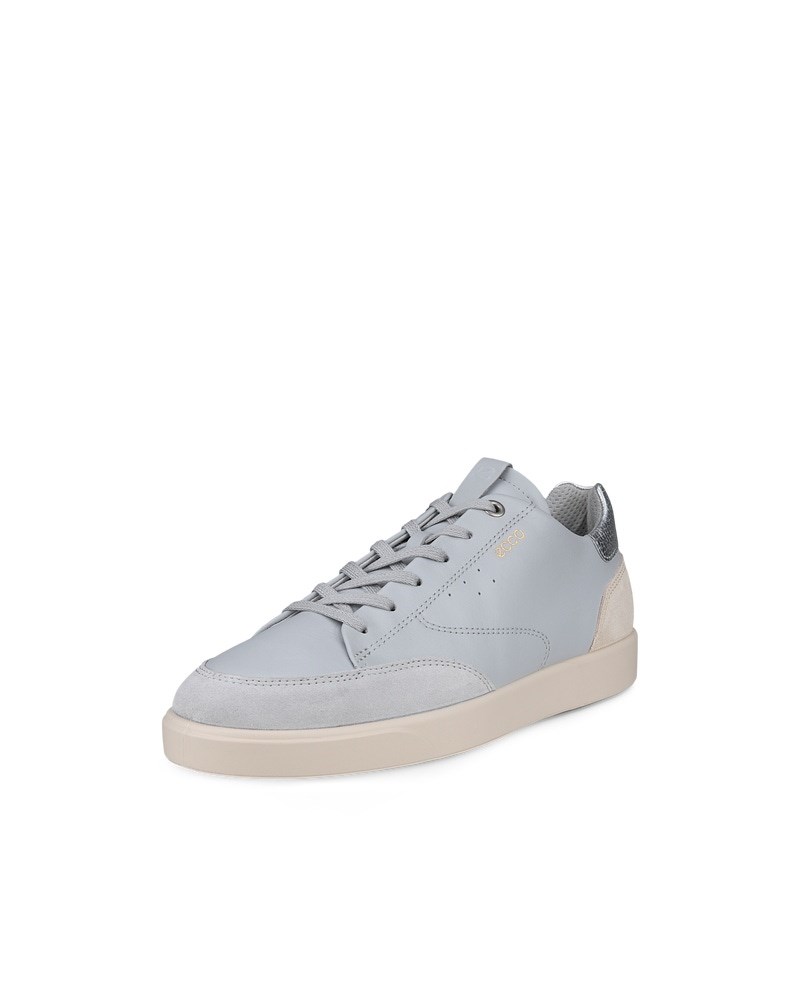 ECCO Street Lite Damen Ledersneaker - Grau