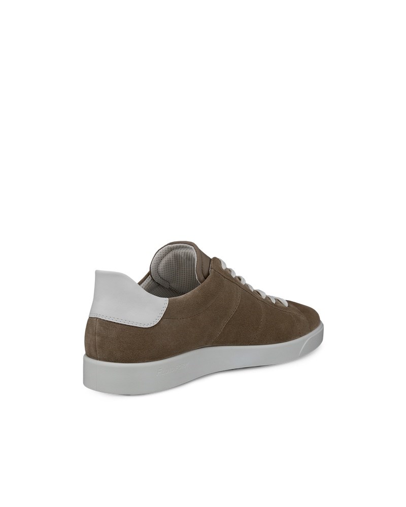 ECCO STREET LITE Herren Sneaker aus Veloursleder - Braun