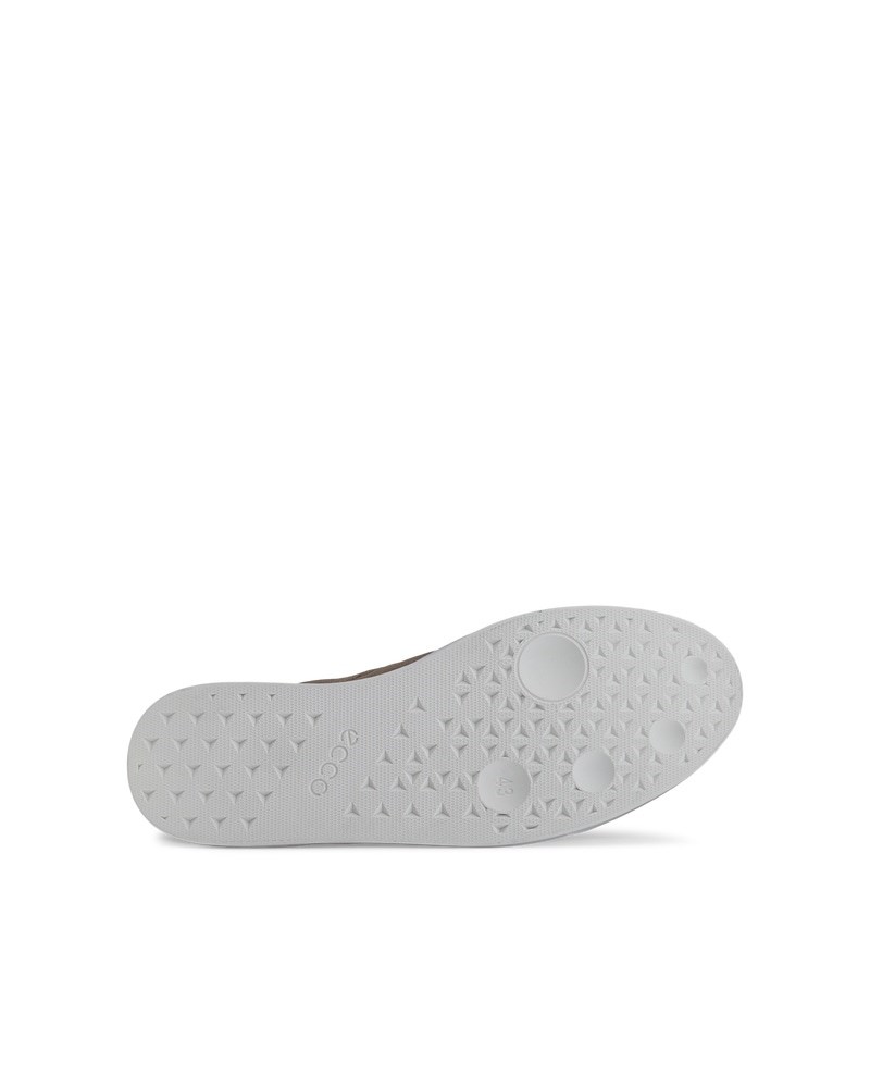 ECCO STREET LITE Herren Sneaker aus Veloursleder - Braun