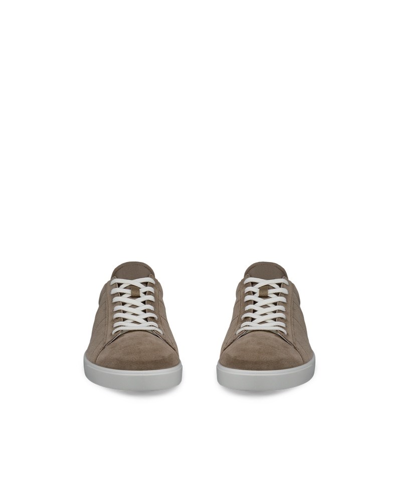 ECCO STREET LITE Herren Sneaker aus Veloursleder - Braun