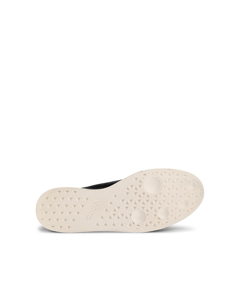 ECCO Street Lite Damen Ledersneaker - Schwarz