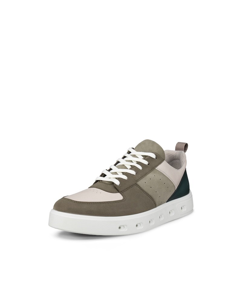 ECCO STREET 720 Herren Ledersneaker mit Gore-Tex - Grün
